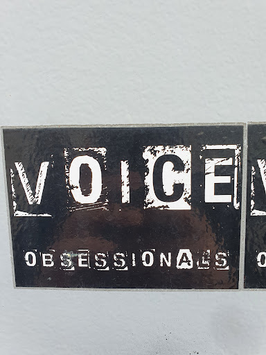 Street sticker VOICE O'BSESSIONALS