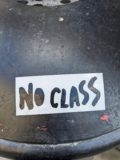 Street sticker No CLASS