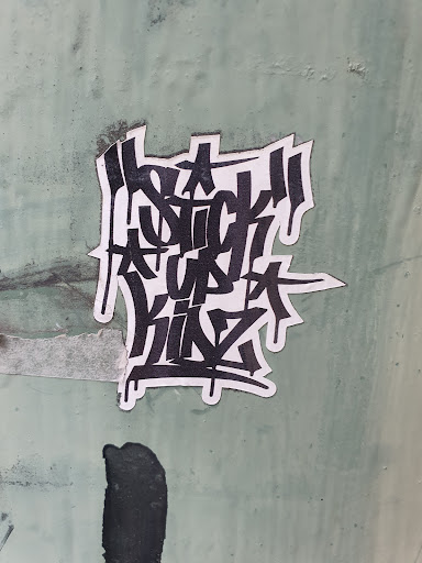 Street sticker Stockholm Stick up kidz