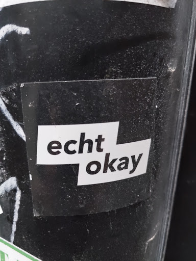 Street sticker echt okay