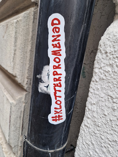 Street sticker Stockholm 