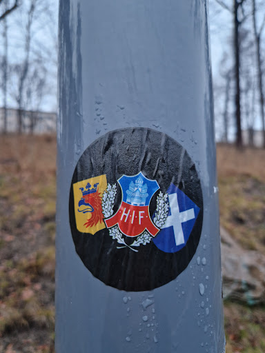 Street sticker H.I.F